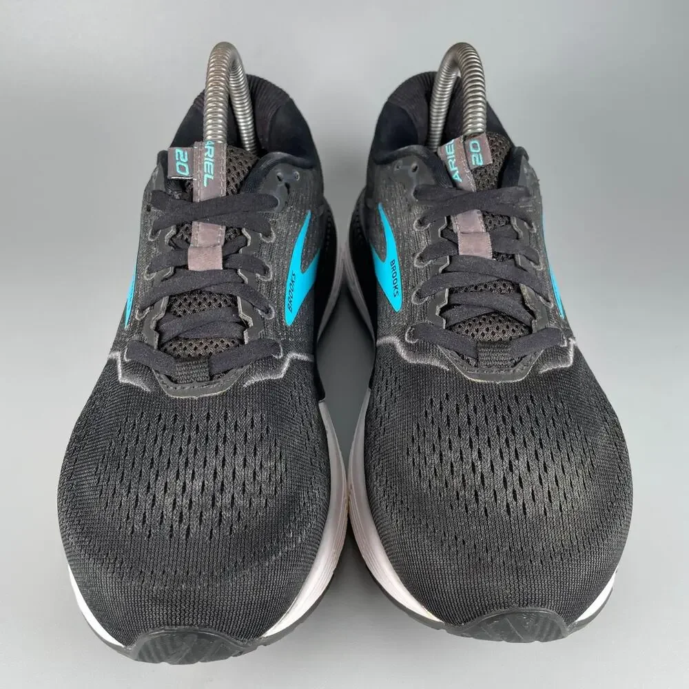 Brooks Ariel 20 Women’s Size 8 B Black Blue Running Sneakers Walking Shoe Casual